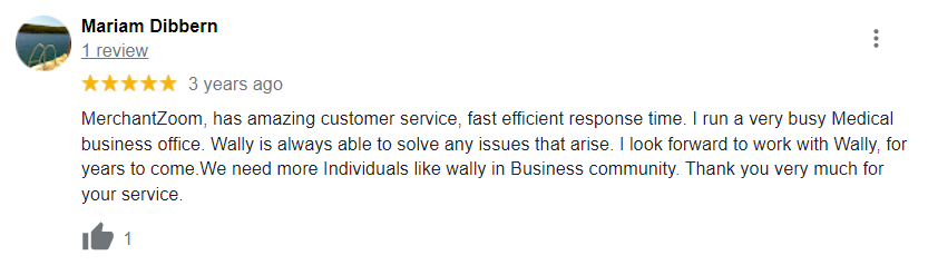 A review of the customer service section of an article.