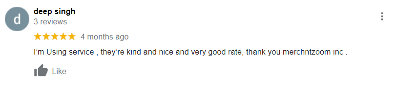 A picture of an email message with the text " good rate."