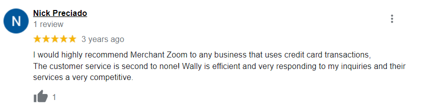A review of wally 's business.